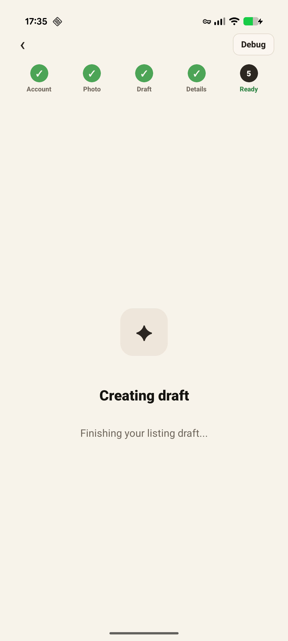 Yeeter posting screen